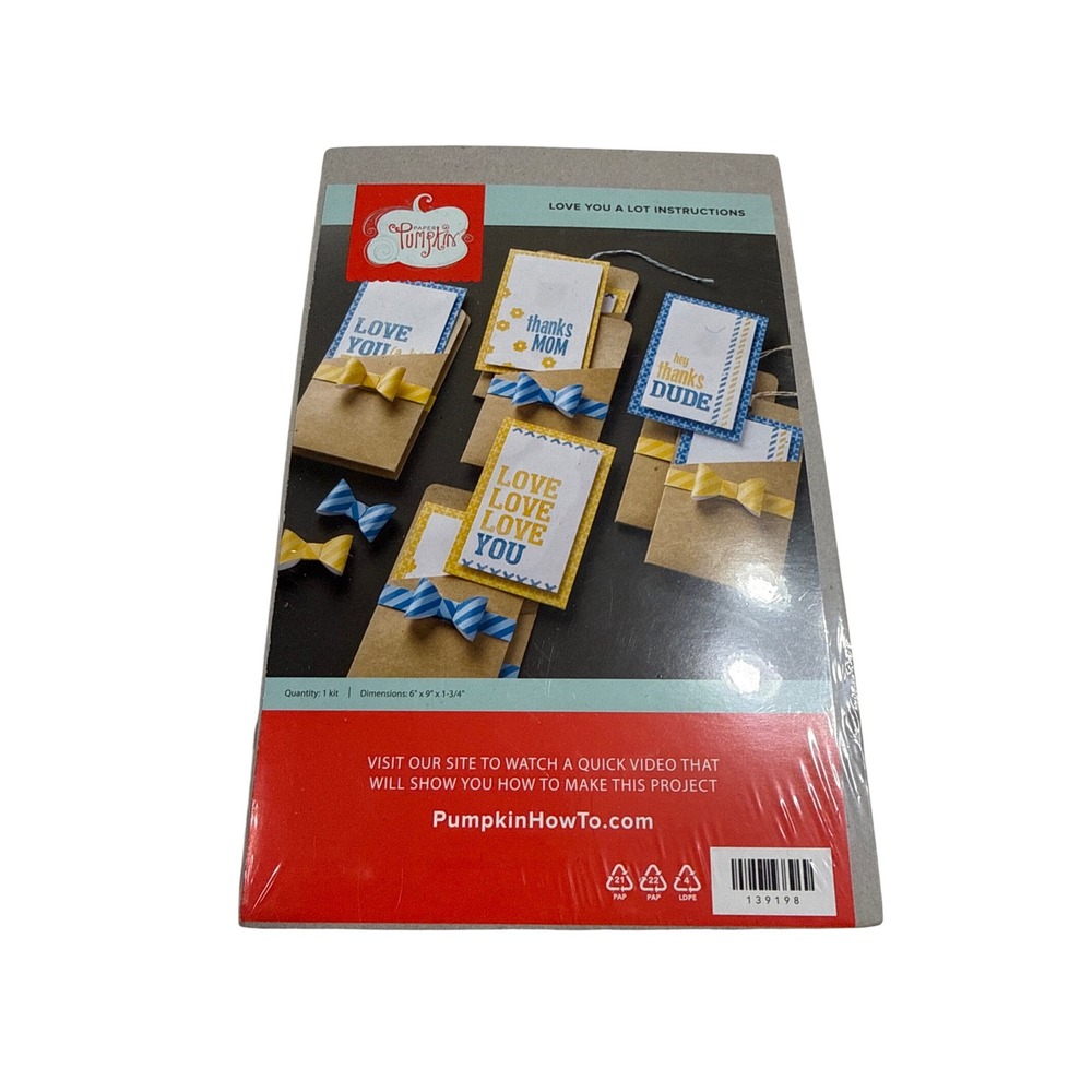 Stampin Up NEW Paper Pumpkin Love You A Lot Kit OS Multi DIY Card Making Tags